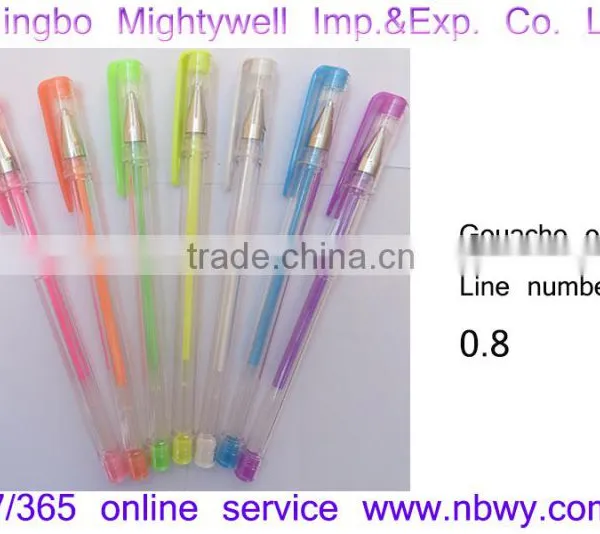60pcs Colorful Glitter Gel Pen Set for Drawing Mutiple Colors Gel Ink Pen for Children and Adult photo-4
