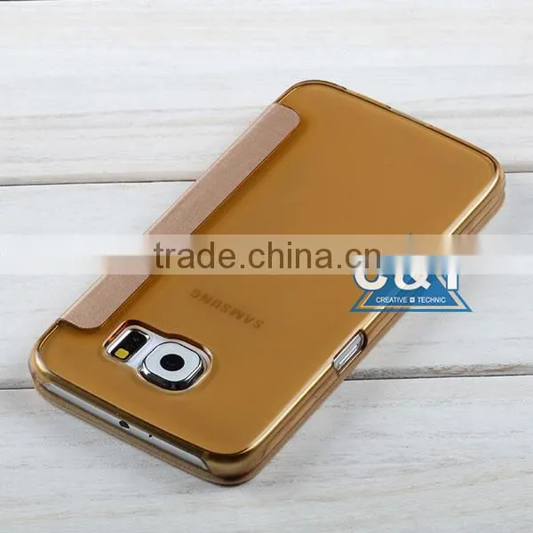 C&T Luxurious Gold Premium PU Leather PC Hard Shell Wallet Skin Hybrid Cover for Samsung Galaxy Note 7 photo-4