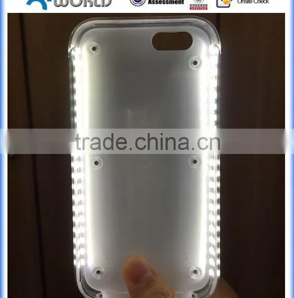 Flashing Light Selfie Use Illuminated LED Light up Phone Case photo-2