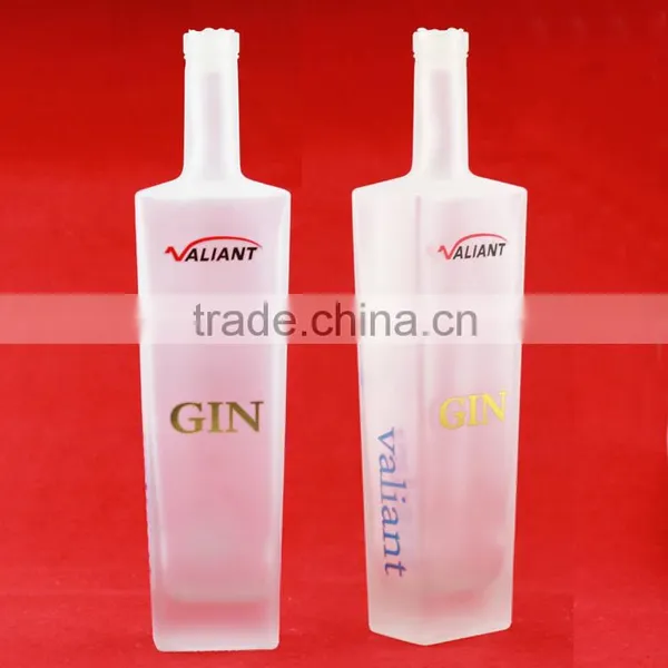 Custom Design Mongolian Vodka Bottle High Quality Spirit Bottle Wholesale Glass Bottles photo-6