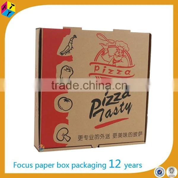 Custom Printed Logo Rectangular Pizza Box photo-3