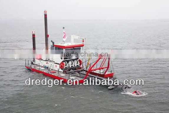 Cutter River Sand Dredge Ship
