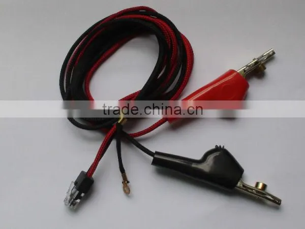Nylon Cables With Bed of Nails Clip and Rj45/4.0 Banana Connector photo-2