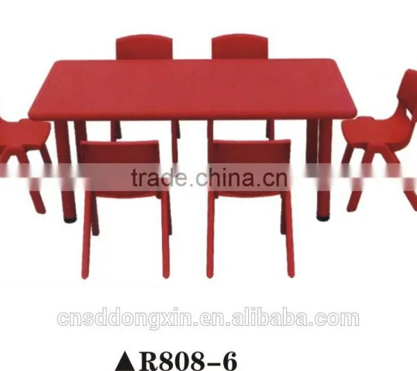 Hot Sale Study Table and Study Chairs for Kindergarden photo-6