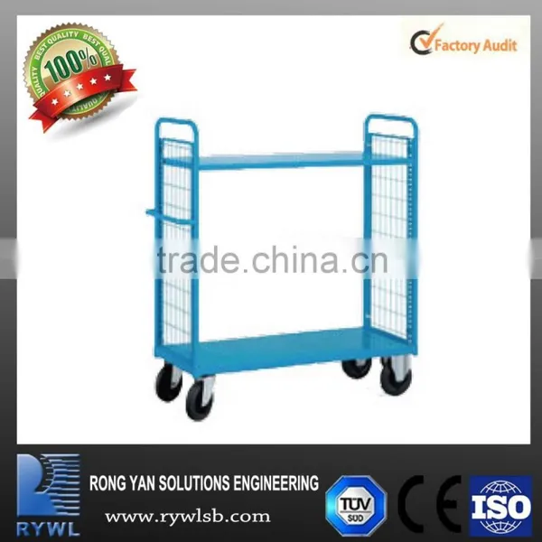 Warehouse Workshop Platform Trolley Hand Trolley photo-2
