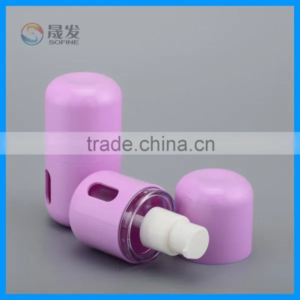 Round Empty Liquid Foundation Pump Bottle photo-2