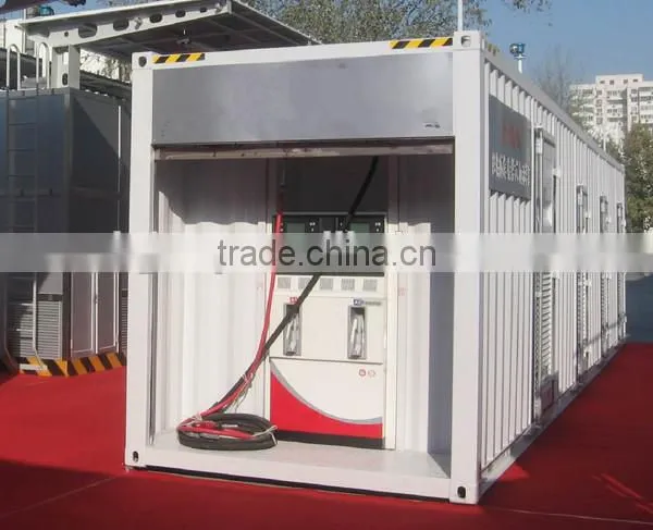 ISO Standard 40 Feet Mobile Container Petrol Filling Station Made by Luqiang photo-2