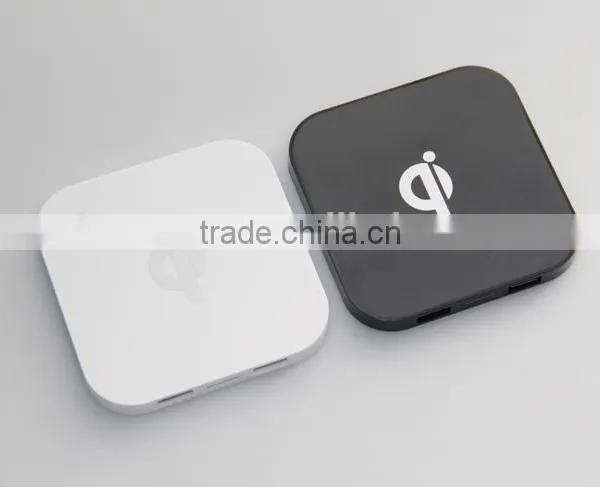 QI Wireless Mobile Phone Battery Charger With Two Usb Output photo-4