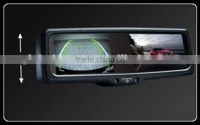 Car Tft Lcd Monitor With Parking Sensor, Back-up Camera