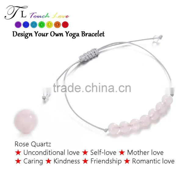 New Natural Stone Stone Bracelet Making photo-3