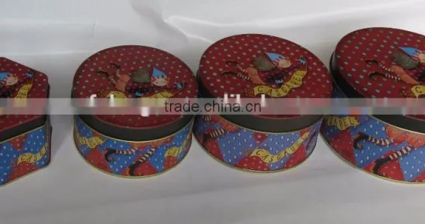 Tin Box for Christmas Biscuits, Tin Boxes for Cookies, Rectangular Biscuit Cookies Tin Box photo-2