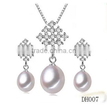 Wholesale Irregularity Cheap Pearl Jewelry Set photo-3