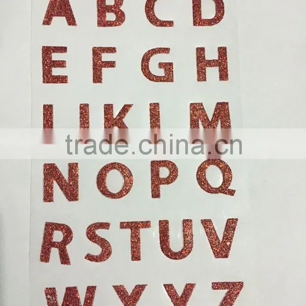 Glitter Stickers Letter for Kids Play photo-3