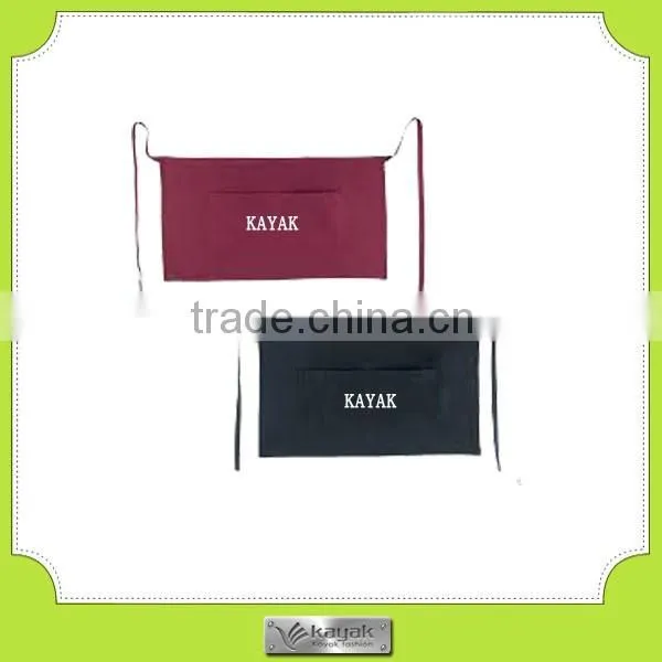 Custom 100 Cotton Silk Screen Printed Aprons With Hook and Loop for Promotional photo-5