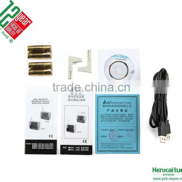 Wall Moutable USB Interface High Precision Temperature and Humidity Data Logger AZ 8808 Thermometer Hygrometer Logger With Alarm photo-5