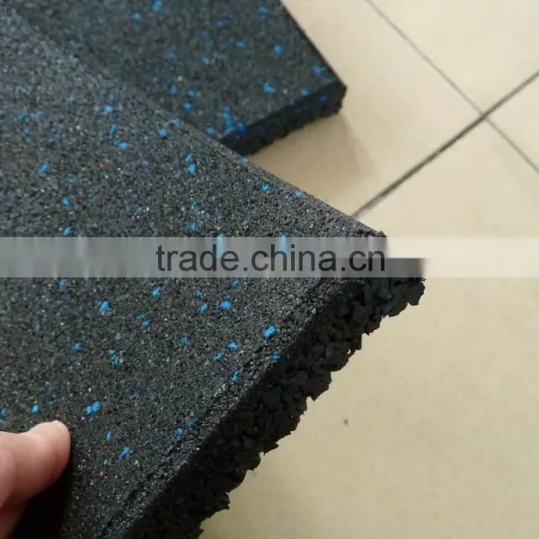 Gym Rubber Flooring Tile 1m*1m photo-2