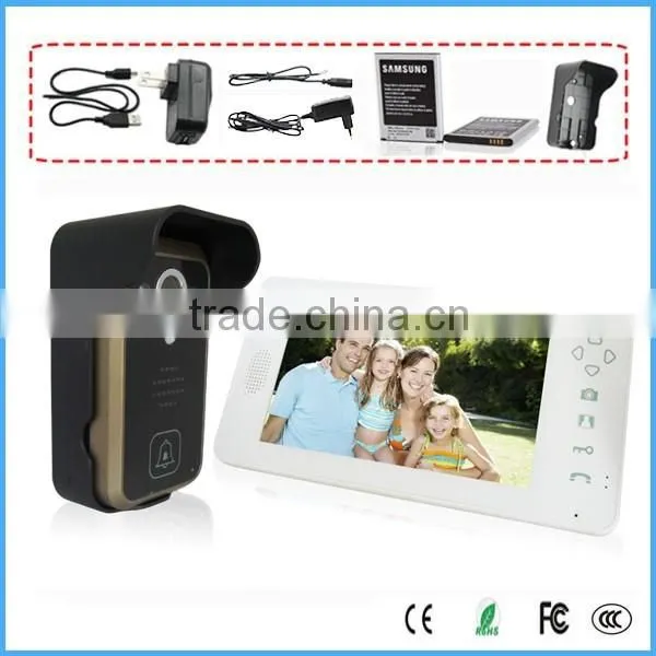 7 Inch Wireless Video Door Phone From China Original Supplier photo-2