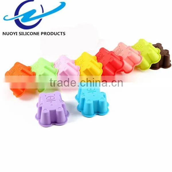 Bear Shape Silicone Cup Cake Stand photo-5