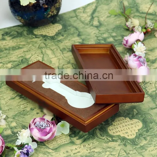 Wooden Color Perfume Box Packaging Display Box Gift Packaging Box photo-4