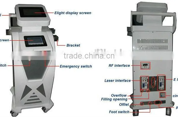 Hotsale Elight ND Yad Laser Tattoo Removal Beauty Machine and Radio Frequency Laser photo-4