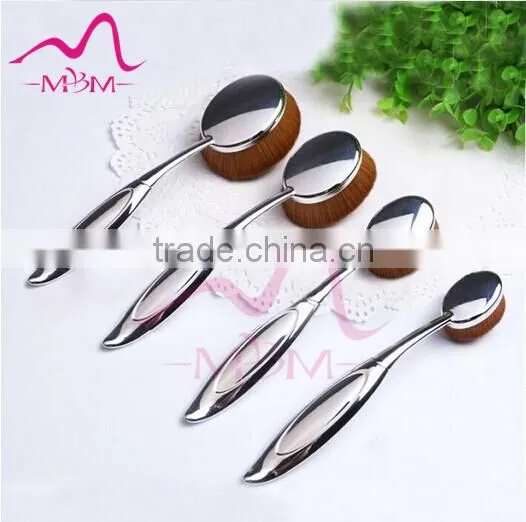 Toothbrush Shaped Foundation Powder Brushes Kit Face Cosmetic Make Up Brush Set photo-3