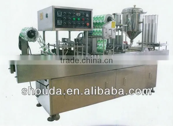 Factory Price Congee Cup Filling & Sealing Machine