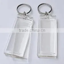 Hot Sell Acrylic Photo Frame Keychain