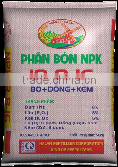 NPK 18-8-16+TE (Urea Liquefied Technology)