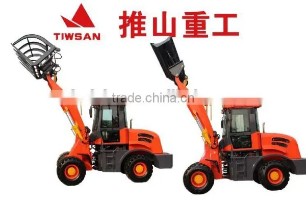 2850mm dump height 2.0T Maunfactury supply wheel loader ZLY920