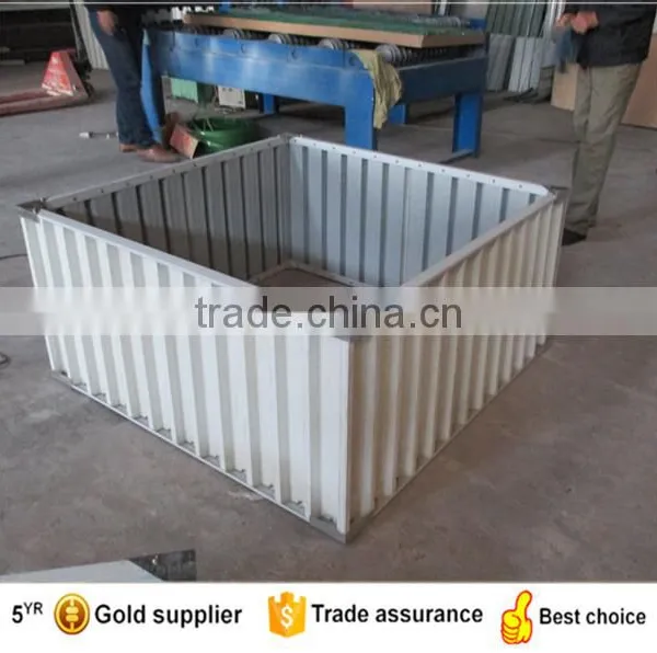 FACTORY DIRECT SHIPPING STEEL RAISED GARDEN BED INSTANT PLANTER METAL 65L*65W*30H cm photo-2