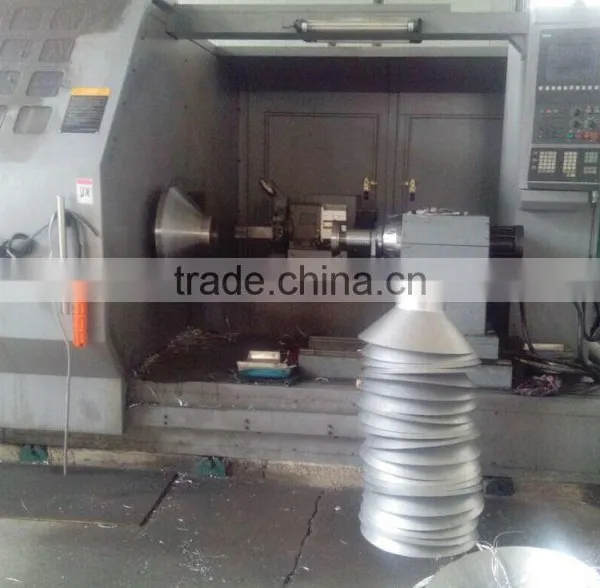 Auminum Metal Parts Made by CNC Spinning Machine photo-4