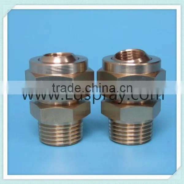 Brass Adapter Connect Spray Adjustable Ball Nozzle photo-3