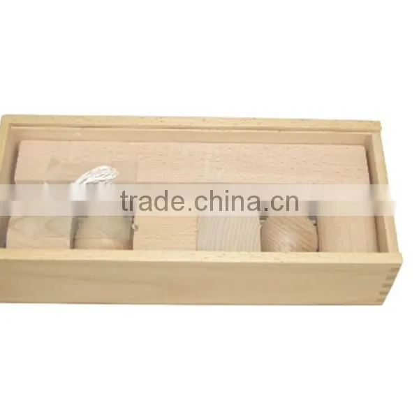 Wooden Froebel Toy Gabe 2 Teaching Learning Balance Blocks Baby Preschool Education photo-3