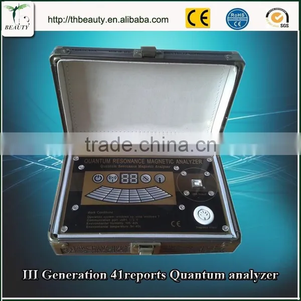 Free Updated Latest Version Quantum Magnetic Body Analyzer Body Fat Scale CE Approved photo-2