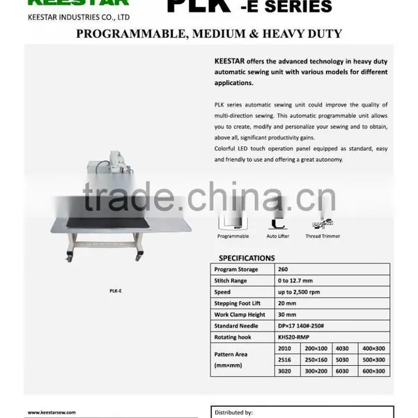 Keestar PLK-E2010 Mitsubishi Industrial Leather Sewing Machine photo-6