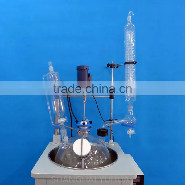 100L Chemical Single Layer Glass Photo Reactor photo-3
