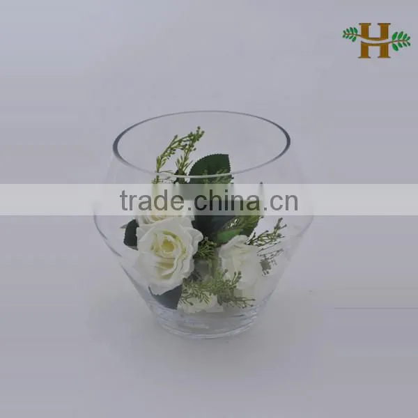 Wholesale Handblown Glass Vase Large Glass Jar
