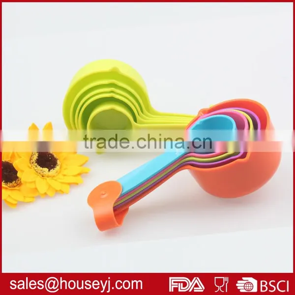 Set of 5pcs Food Grade Plastic Colorful Measuring Cup 30ml 60ml 80ml 125ml 250ml photo-5