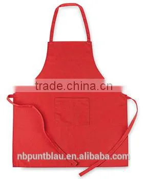 Cotton Kitchen Apron With Front Pocket as Promotion photo-5