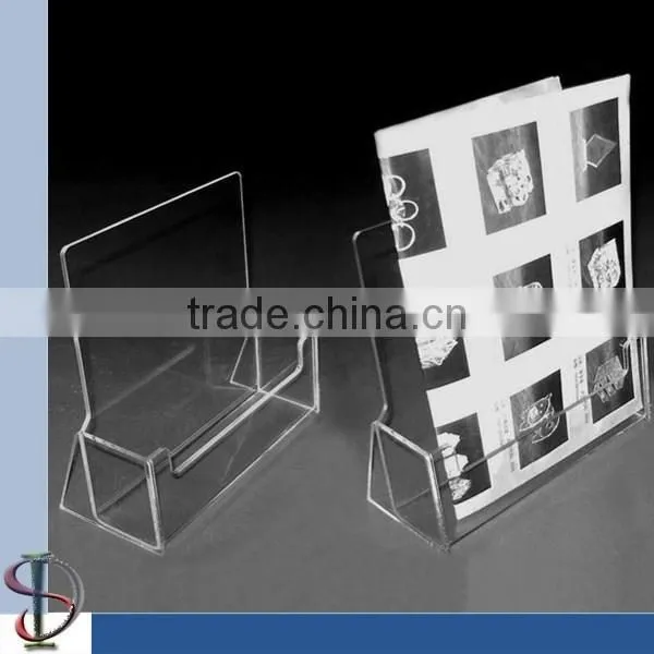 Clear Acrylic Brochure Holder/ Desktop Sign Holder/ Menu Holder