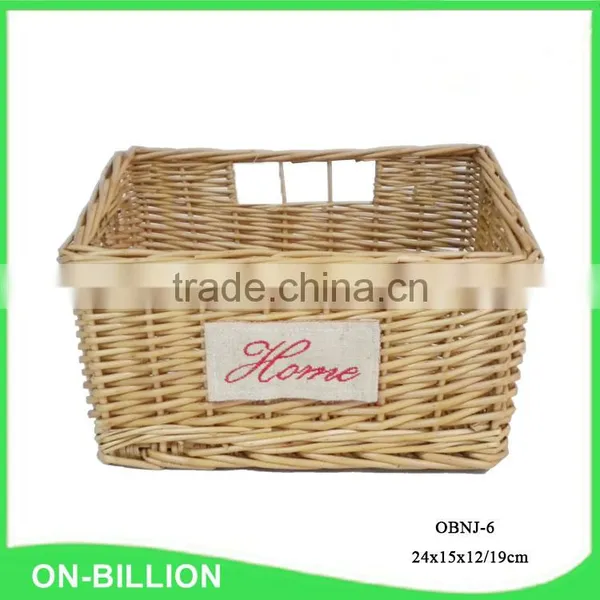 High Quality Wicker Material Woven Bread Basket photo-3