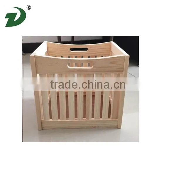 Antique Wooden Crate Box photo-2