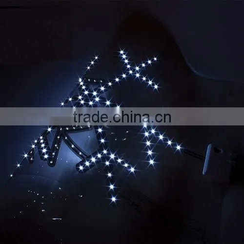 LEDORNA Flexible LED Light Shining Tranparent Crystal Film (LED Sign / LED Decoration / LED Information) photo-2
