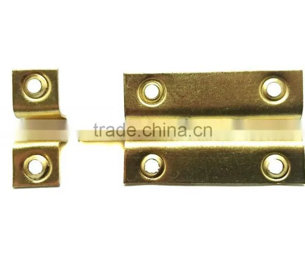 2-1/2" Wholesale Price Barrel Bolt For Wooden Door With Brass Plated photo-5