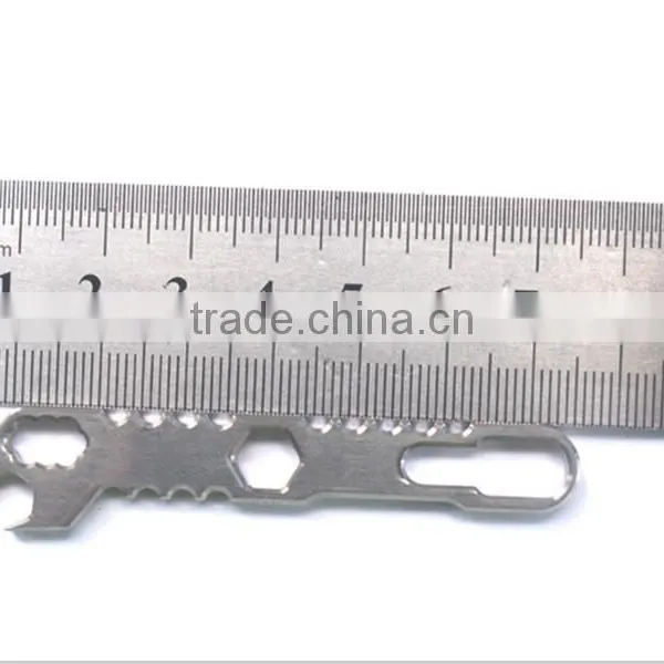 TK-2158 EDC Titanium Alloy Beer Opener Crowbar Screwdriver Multipurpose Pocket Survival Tool photo-4
