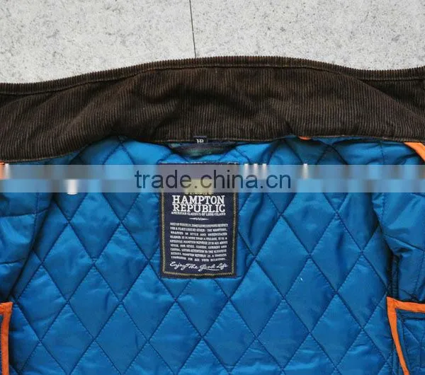 Stylish Fashion Diamond Quilted Men Jacket photo-4
