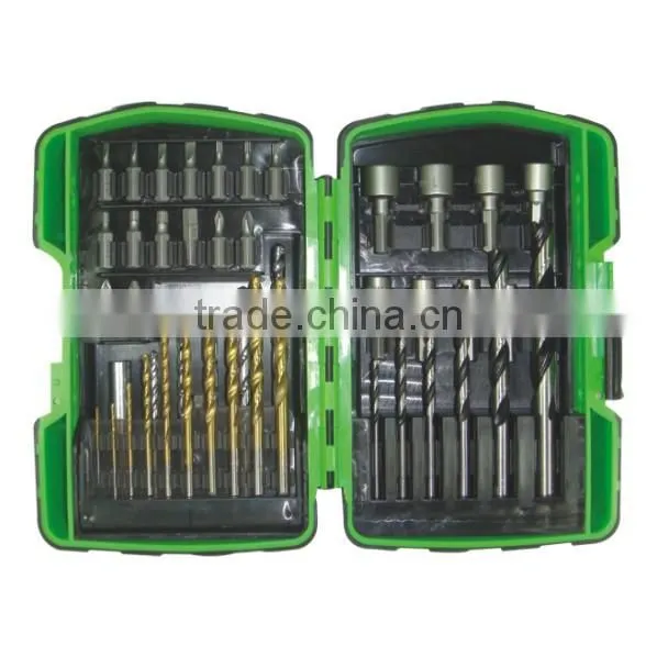 46 Piece High Quality Drill Bit Set in Plastic Case