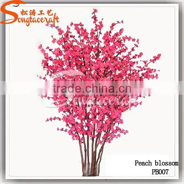 Wedding Favors Artificial Cherry Blossom Potted Plant for Wedding Table Flower Centerpiece photo-5