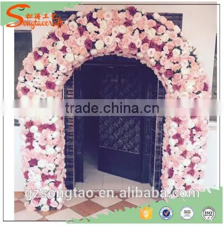 10SQM Fake Flower White Flower Artificial Flower Wall for Wedding Decoration photo-4