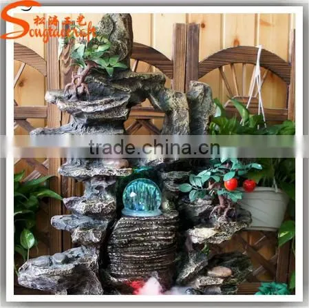 Latest Design Rockery Factory Hot Sale Water Fountains Delicate Home Decoration Water Fountains photo-3